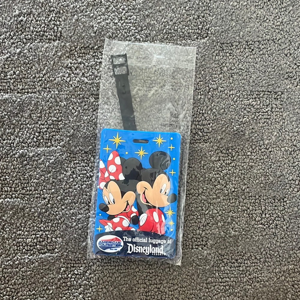 Disneyland Luggage Tag American Tourister